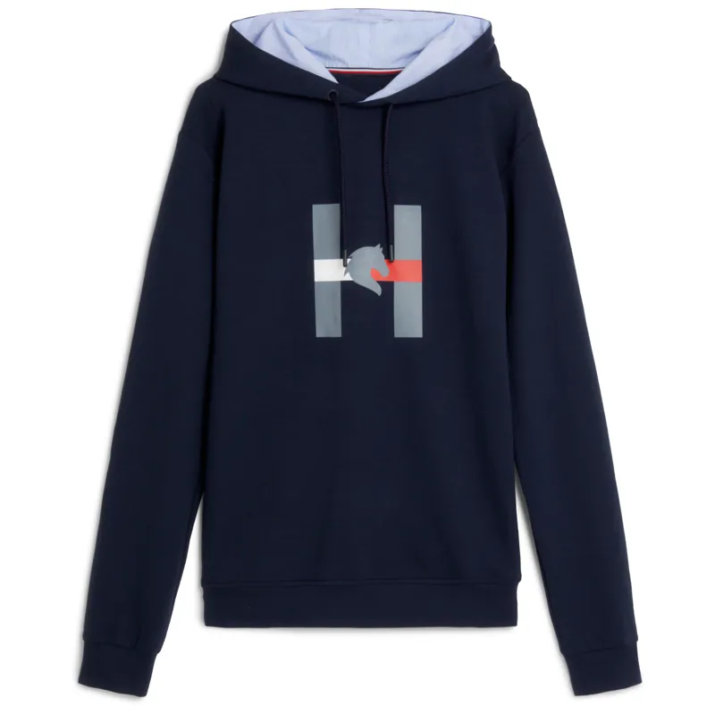 Tommy Hilfiger Women's Horse Graphic Sport Hoodie - Desert Sky